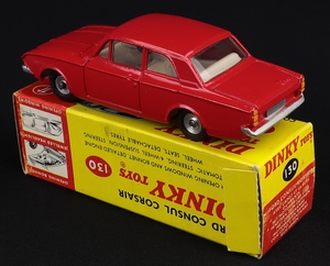 Dinky toys 130 ford consul corsair kk821 back