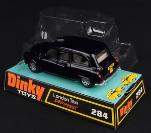 Dinky toys 284 london taxi kk825 back