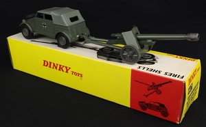 Dinky toys 617 volkswagen 1  kdf & 50mm p.a.k. anti tank gun kk826 back