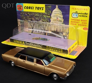 Corgi toys 262 lincoln continental kk837 front