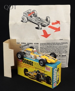 Corgi toys 159 cooper maserati f1 kk838 front