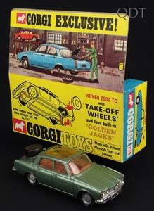 Corgi toys 275 rover 2000 tc kk847 front