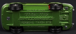 Corgi toys 382 porsche targa kk894 base