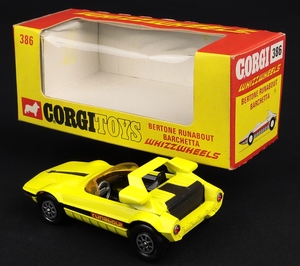 Corgi toys 386 bertone runabout barchetta kk815 back