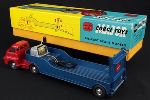 Corgi toys 1100 carrimore low loader kk816 back