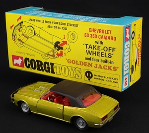 Corgi toys 338 chevrolet ss350 camaro kk819 back