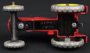 Dinky toys 27a massey harris tractor trade box kk920 base