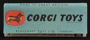 Corgi toys 452 commer dropside kk925 booklet