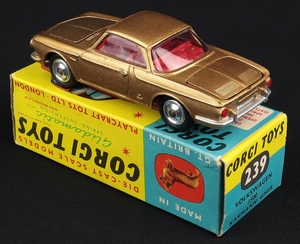 Corgi toys 239 volkswagen karmann ghia kk930 back