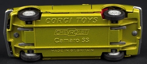 Corgi toys 338 chevrolet ss 350 camaro kk950 base