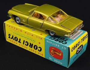 Corgi toys 241 ghia kk978 back