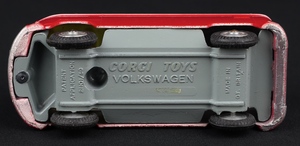Corgi toys 433 vw delivery van kk984 base