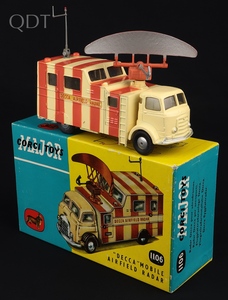 Corgi toys 1106 decca mobile airfield radar kk990 front