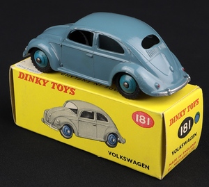 Dinky toys 181 volkswagen kk997 back