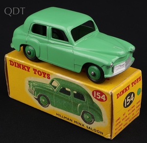Dinky toys 154 hillman minx saloon ll11 front