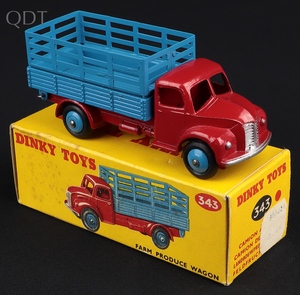 Dinky toys 343 farm produce wagon ll31 front
