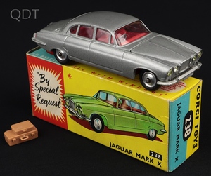 Corgi toys 238 jaguar mark x ll59 front