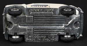 Dinky toys 250 police mini cooper ll88 base