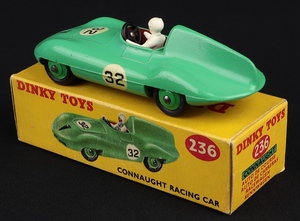 Dinky toys 236 connaught racing car ll107 back