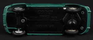 Corgi toys 204m rover 90 saloon ll116 base