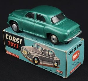 Corgi toys 204m rover 90 saloon ll116 back