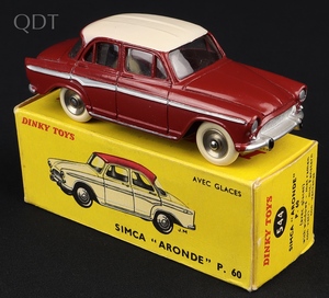 French dinky toys simca aronde p60 ll139 front