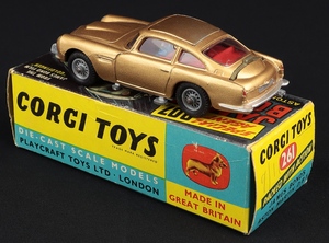 Corgi toys 261 james bond's aston martin db5 ll150 back