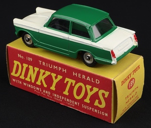 Dinky toys 189 triumph herald ll157 back
