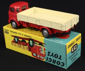 Corgi toys 452 commer dropside lorry ll168 back