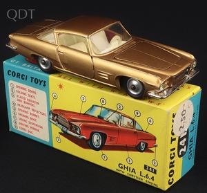 Corgi toys 241 ghia l6.4 ll168 front