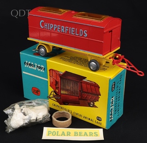 Corgi toys 1123 chipperfields circus animal cage ll170 front