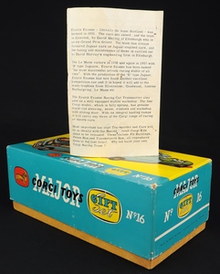 Corgi gift set 16 ecurie ecosse racing car transporter cars ll175 box 1