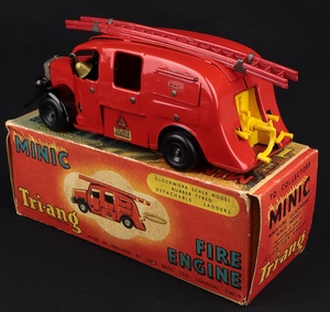 Tri ang minic models 62m fire engine ll180 back