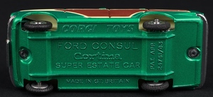 Corgi toys 491 ford consul cortina super estate car ll178 base