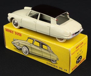 French dinky toys 24c citroen ds19 ll197 back