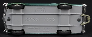 Corgi toys 245 buick riviera ll198 base