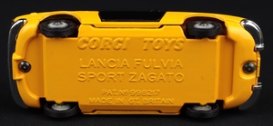 Corgi toys 332 lancia fulvia sport zagato ll208 base
