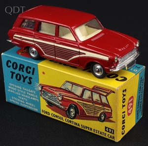 Corgi toys 491 cortina estate car  ll212 front