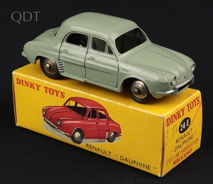 French dinky toys 24e renault dauphine ll220 front