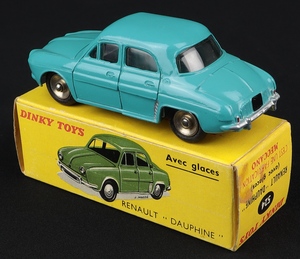 French dinky toys 524 renault dauphine ll221 back