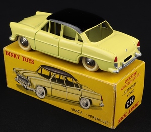 French dinky toys 24z simca versailles ll224 back