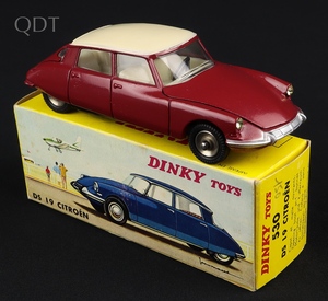 French dinky toys 530 citroen ds19 ll227 front