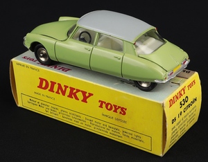 French dinky toys 530 citroen ds19 ll228 back