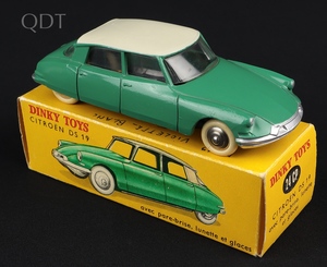 French dinky toys 24cp citroen ds19 ll229 front