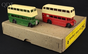 Trade box dinky toys 29c double deck bus ll239 front