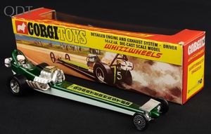 Corgi toys 162 quartermaster dragster ll252 front