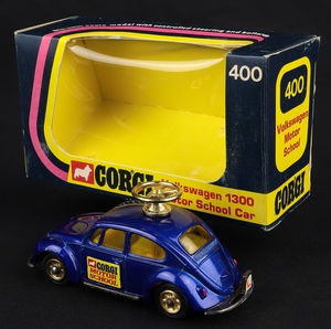 Corgi toys 400 volkswagen 1300 motor school car ll256 back