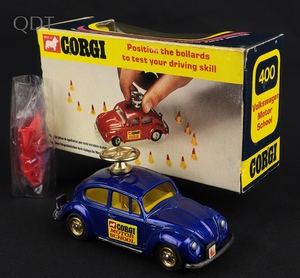 Corgi toys 400 volkswagen 1300 motor school car ll256 front