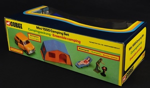 Corgi toys gift set 38 mini 1000 camping set ll275 back