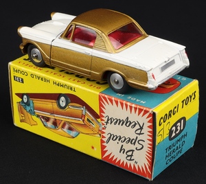Corgi toys 231 triumph herald coupe ll286 back